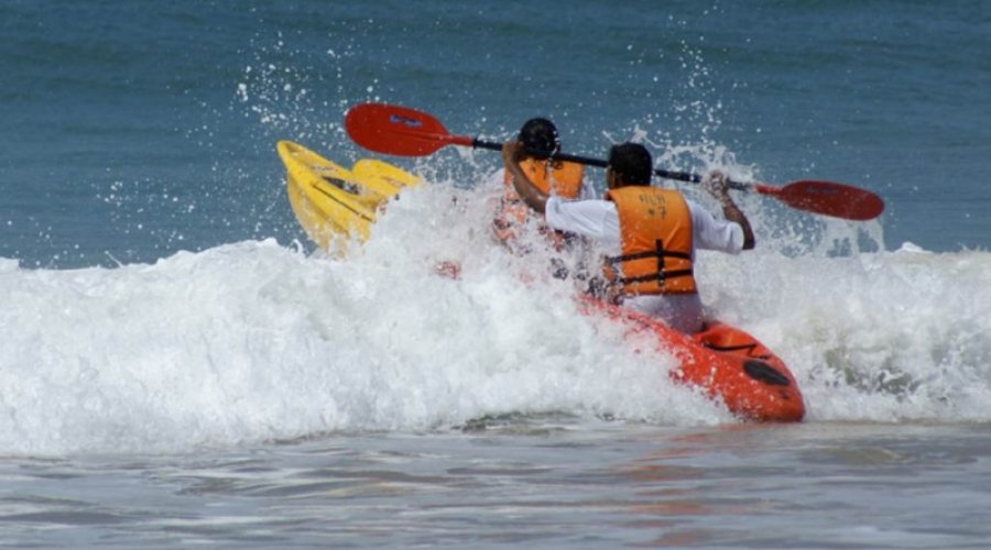 kayak boat ride